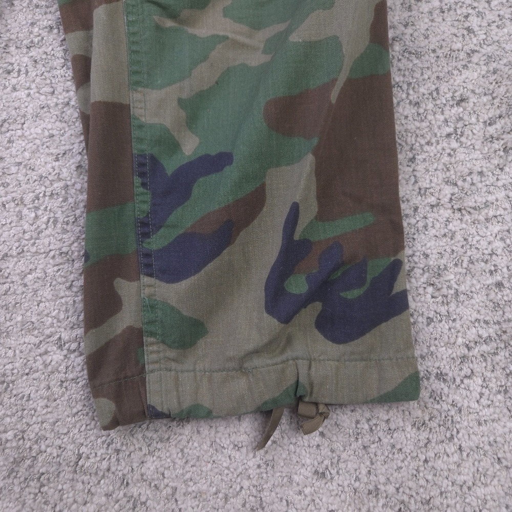 Vintage Military Pants Size 27x28 Army Camo Camouflage Tailored Distressed Cargo - Picture 6 of 14